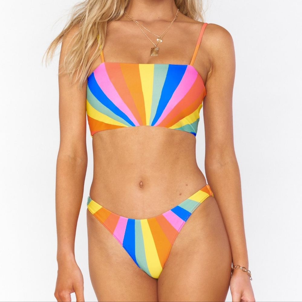 NWT Show Me Your Mumu Cozumel High Side Bikini Bottom